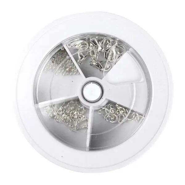 Starter set with jewelery wire, silver-plated