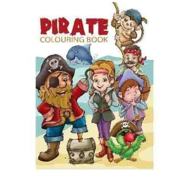 Coloring book A4 Pirate 1, 16 pages