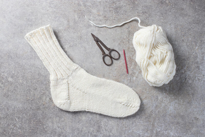 92494 Learn how to knit: Ragg Socks