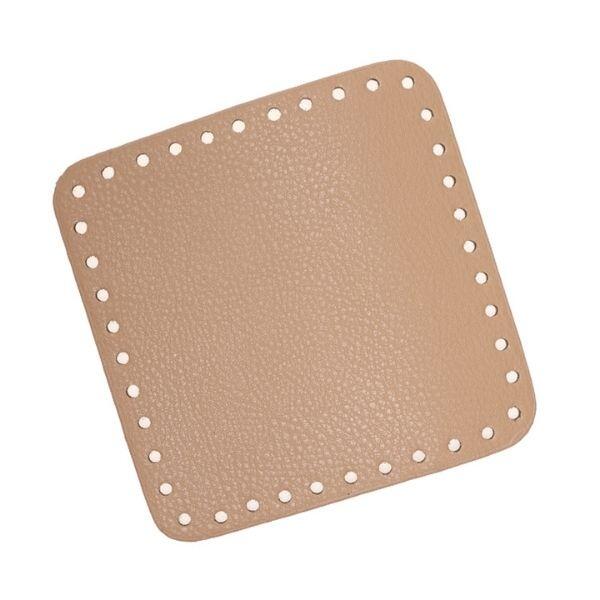 Go Handmade Bag/Basket Base 15 x 15 cm apricot