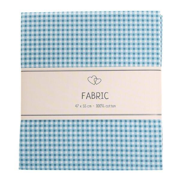 Go Handmade Fabric Blue and white dots