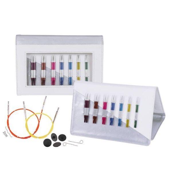 KnitPro SmartStix Interchangeable Circular Short Needles Set