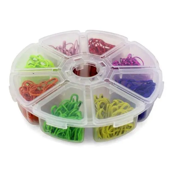 HobbyArts Stitch Markers Metal, 320 pcs