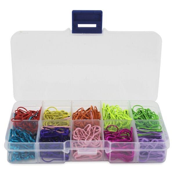 HobbyArts Stitch Markers Metal 400 pcs