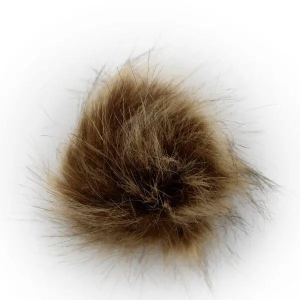 Pompom Acrylic, 8 cm Off white