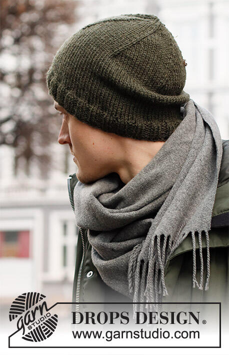 219-20 Forester Hat by DROPS Design