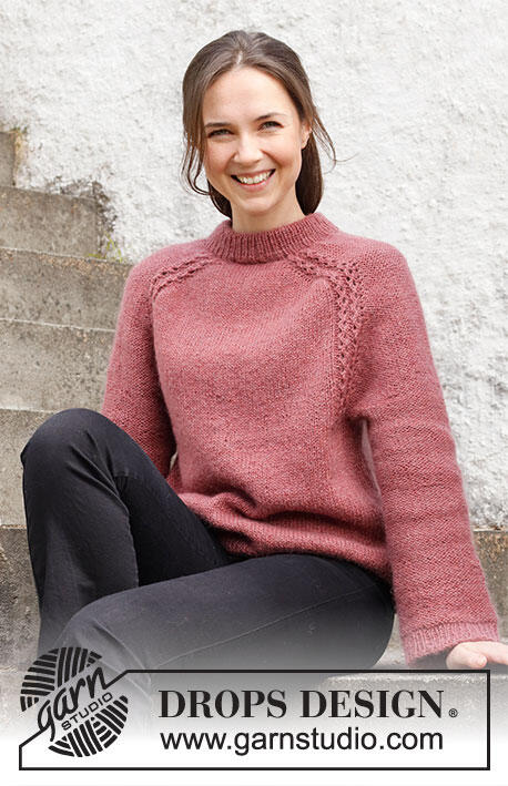 218-11 Alpenglow Sweater by DROPS Design