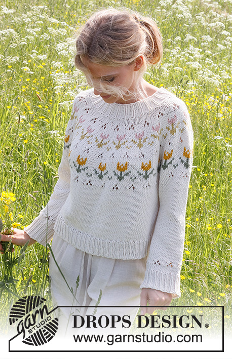 232-2 Spring Messenger by DROPS Design