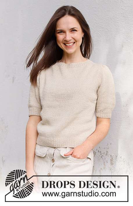 232-53 May Tee by DROPS Design