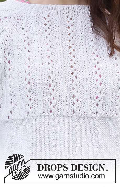 231-49 Lost in Summer Sweater by DROPS Design