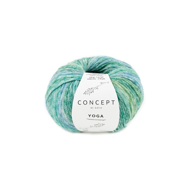 Katia Yoga 205 Green-Blue