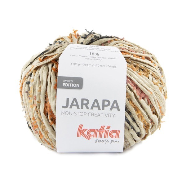 Katia Jarapa 501 Beige-orange-red-black