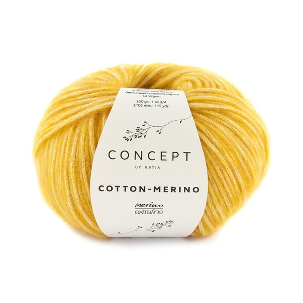 Katia Cotton-Merino 135 Ochre