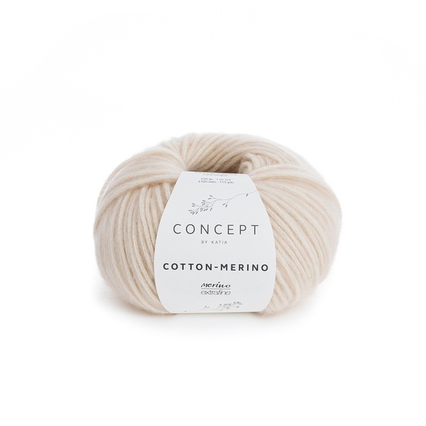 Katia Cotton-Merino 101 Light beige