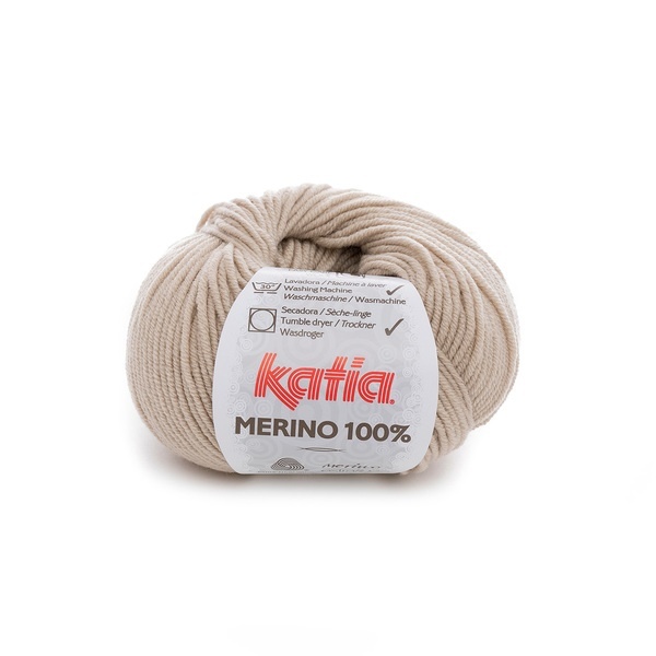 Katia Merino 100% 501 Beige
