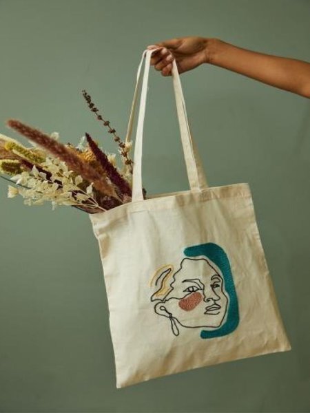 DMC Gift of Stitch Punch Needle Set, Line Art Portrait