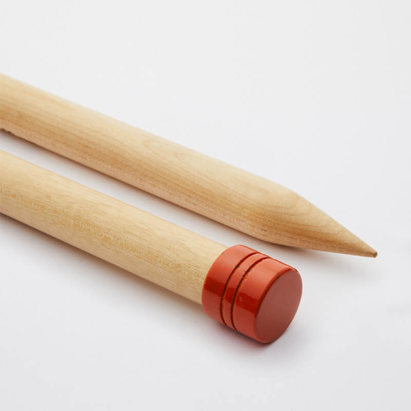 KnitPro JUMBO Birch Single Pointed Needles 35 cm