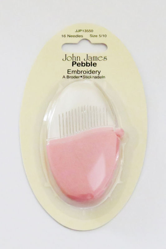 John James Pebbles Embroidery Needles Str. 5/10 16 pcs.