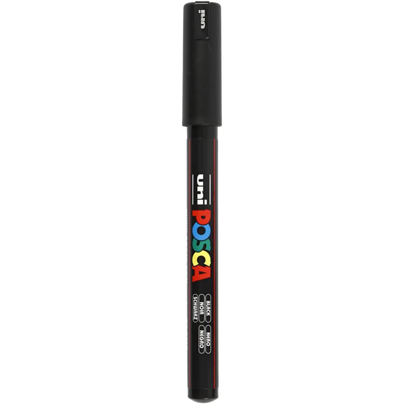 Posca Marker, Black, 1 pcs.