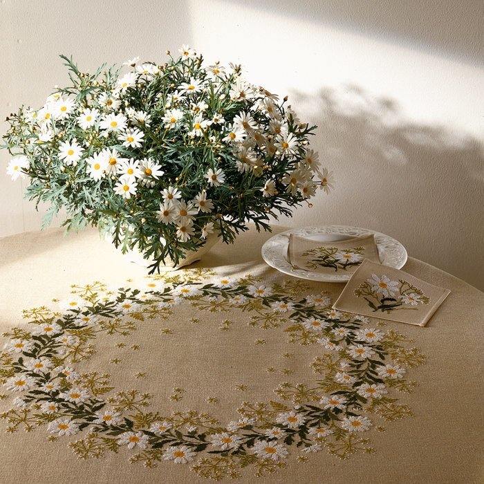 Permin Embroidery - White Bull's Eye