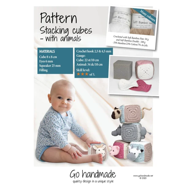 87061 Stacking cubes with animals