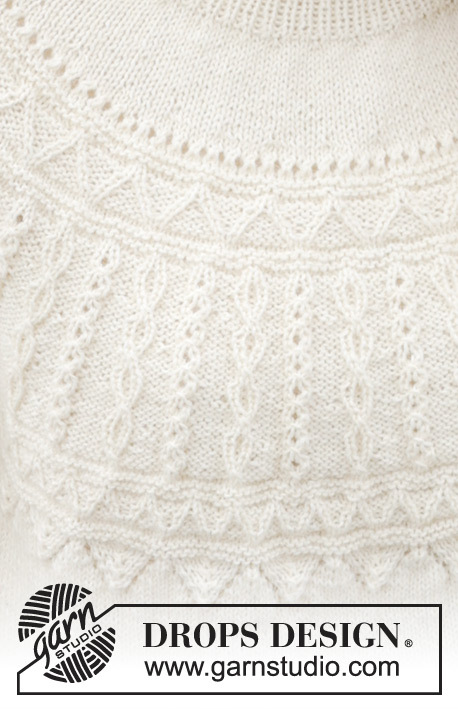 243-8 Avalanche Sweater by DROPS Design