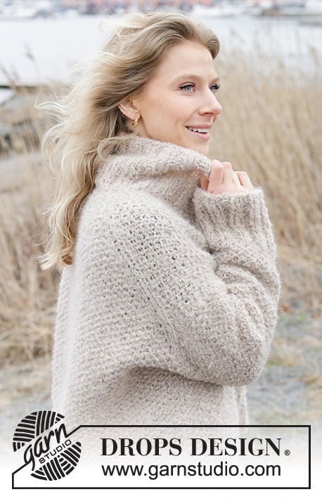 243-24 Outdoor Escape Sweater by DROPS Design