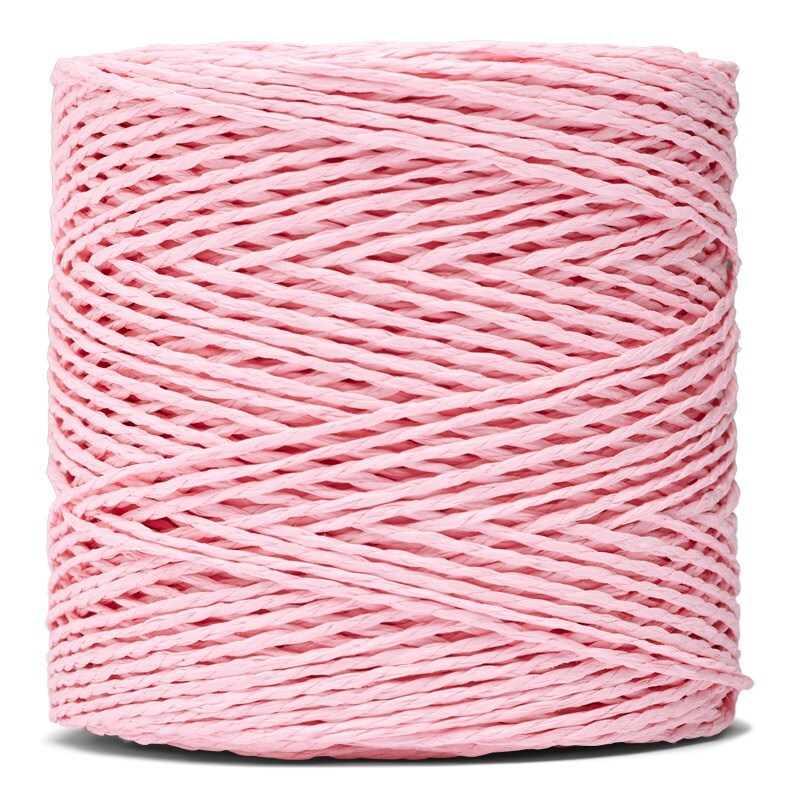 LindeHobby Twisted Paper Yarn 14 Light Pink