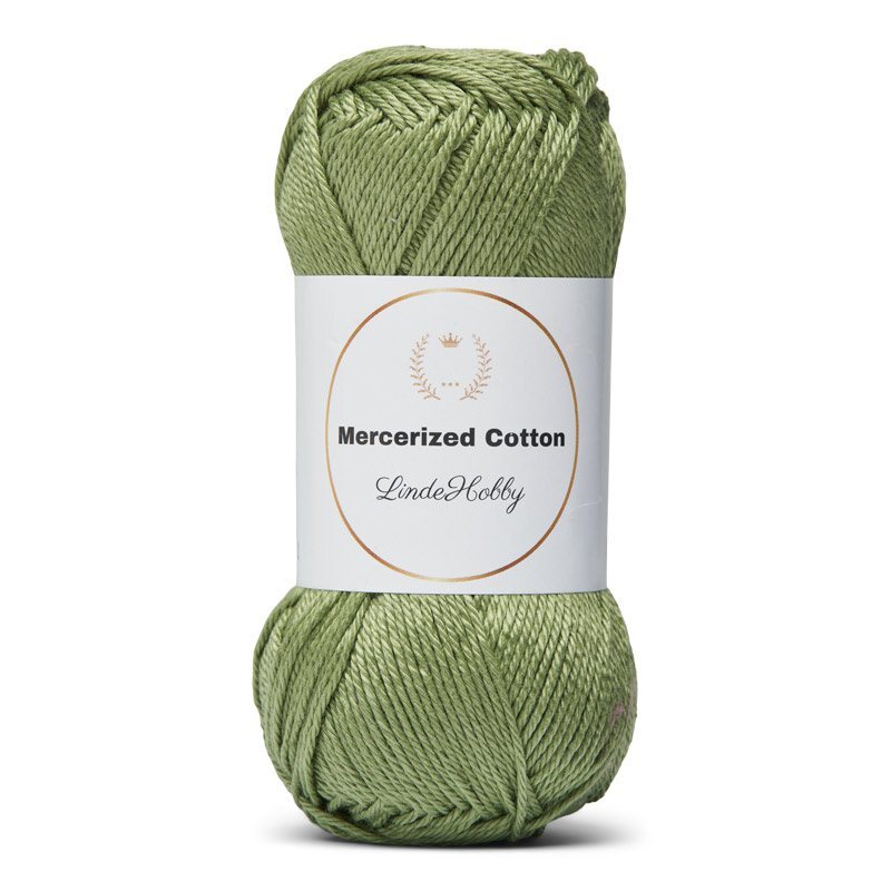 LindeHobby Mercerized Cotton 20 Olive Green