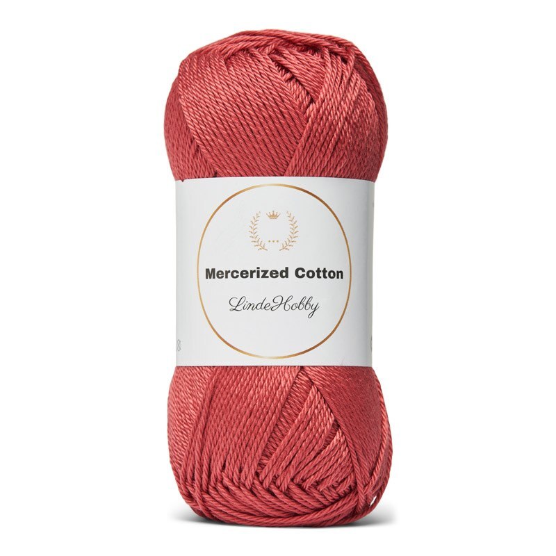 LindeHobby Mercerized Cotton 24 Rosewood