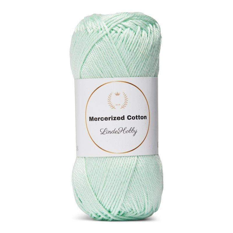 LindeHobby Mercerized Cotton 37 Pastel Mint