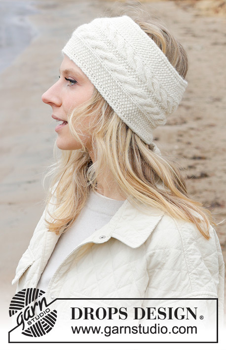 242-41 Double Twist Headband by DROPS Design