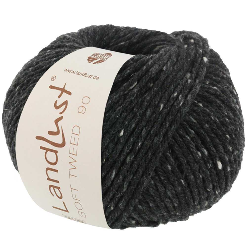 Landlust Soft Tweed 90 6 Black mottled