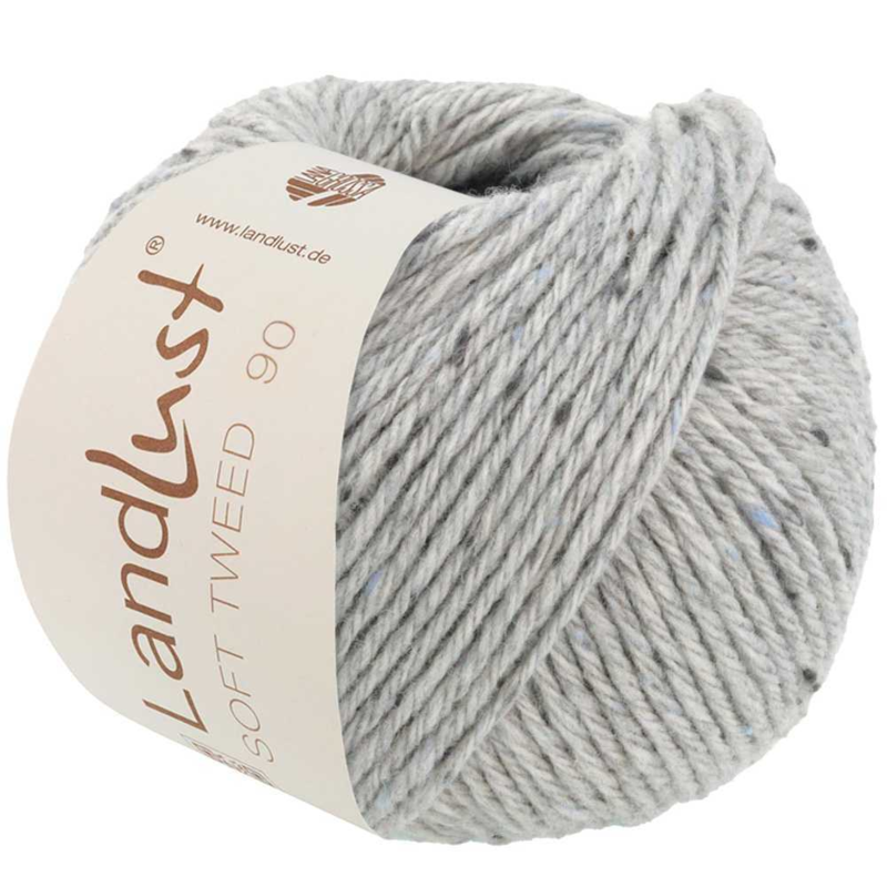 Landlust Soft Tweed 90 17 Light gray mottled