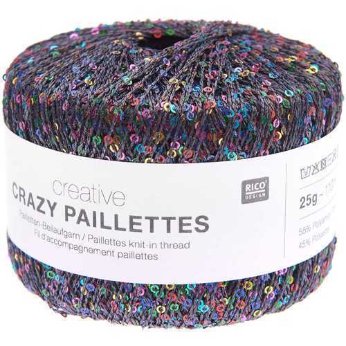 Crazy Pailettes 002 Anthracite