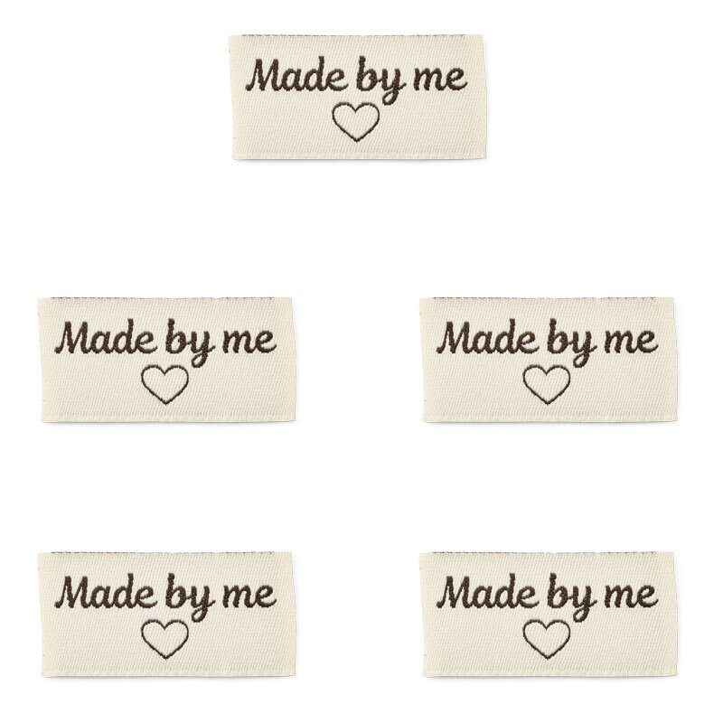 LindeHobby Made By Me Label (4 cm x 2 cm)