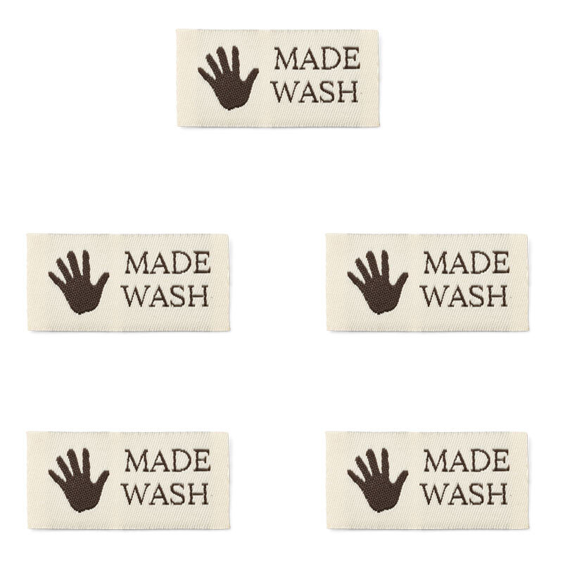 LindeHobby (Hand)made/wash Label (4 cm x 2 cm)