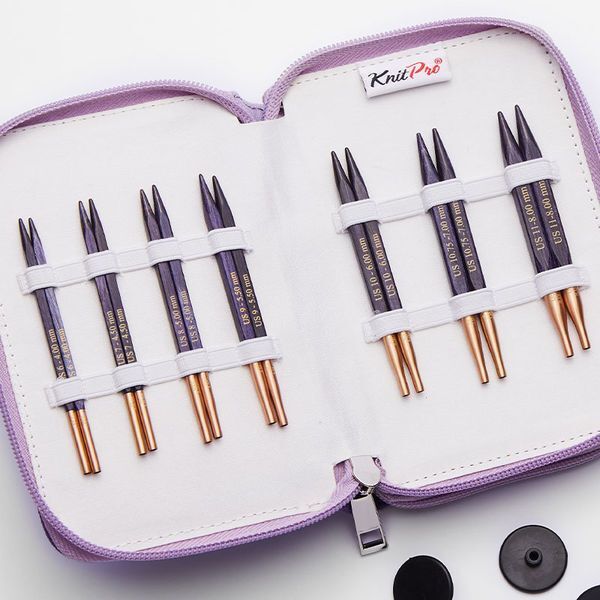 KnitPro J’ADORE CUBICS Special interchangeable Circular Needle Set