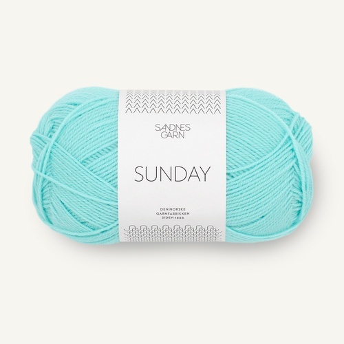 Sandnes Sunday 7213 Turquoise blue