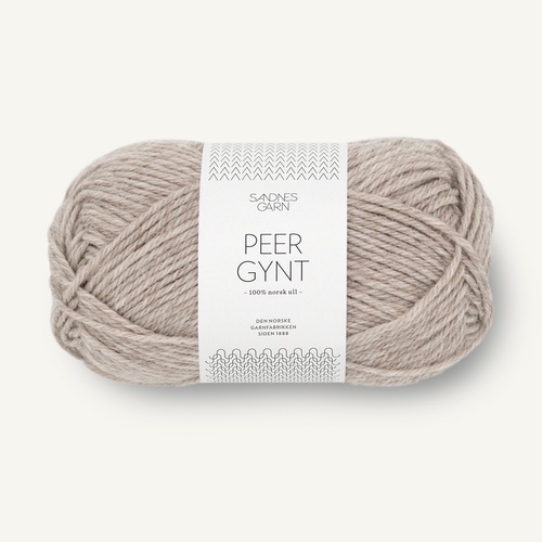 Sandnes Peer Gynt 2650 Gray Beige Melange