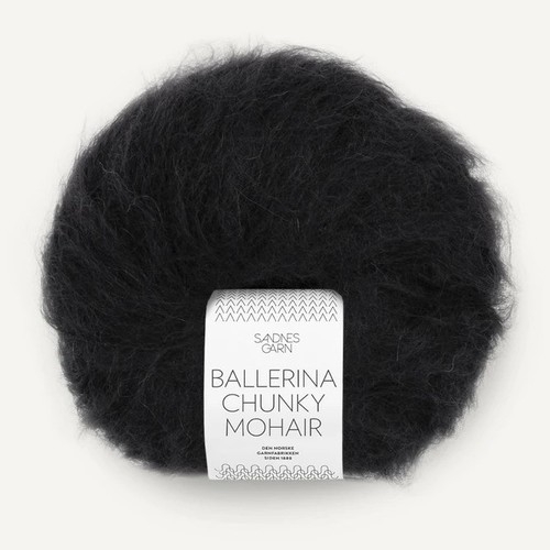 Sandnes Ballerina Chunky Mohair 1099 Black