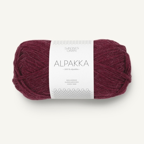 Sandnes Alpakka 4554 Wine Red