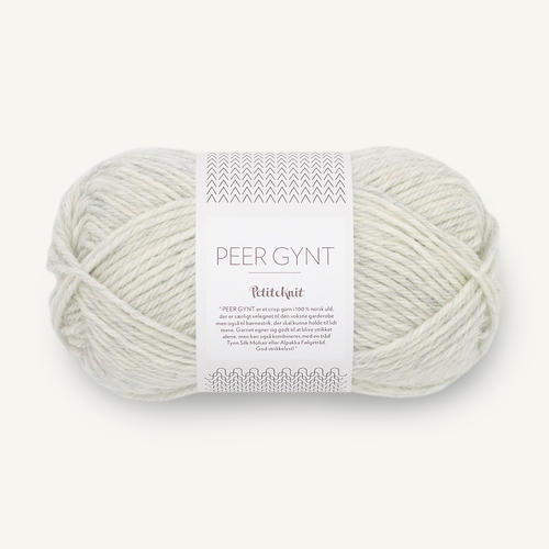 Sandnes PetiteKnit Peer Gynt 1021 Ash Melange