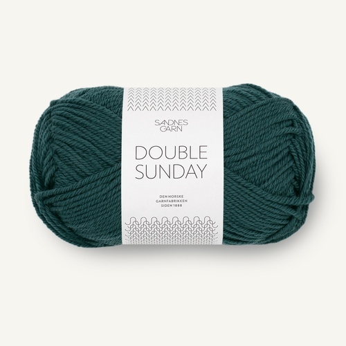 Sandnes Double Sunday 7281 Deep Petrol