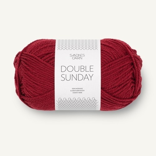 Sandnes Double Sunday 4236 Deep Red
