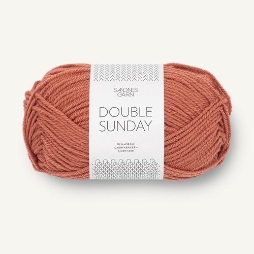 Sandnes Double Sunday 3535 Light Copper Brown