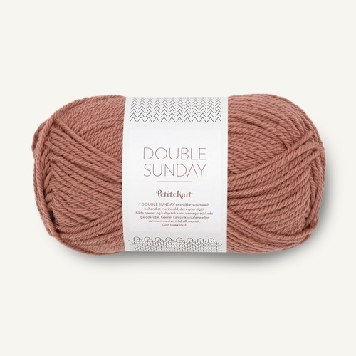 Sandnes Petiteknit Double Sunday 3553 Dusty Rouge