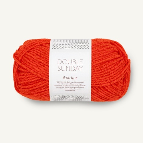 Sandnes Petiteknit Double Sunday 3819 That Orange Feeling