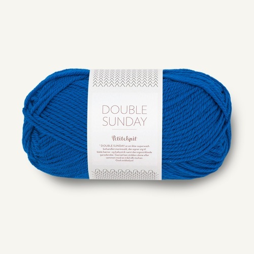 Sandnes Petiteknit Double Sunday 6046 Electric Blue