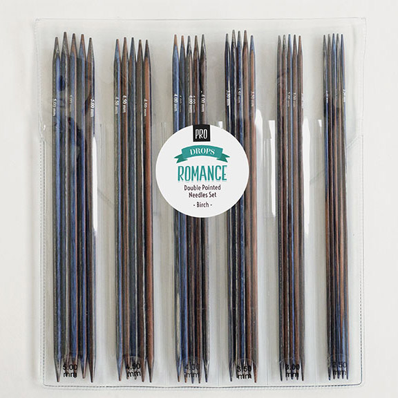 DROPS Pro Romance Double Pointed Needles Set (2.50-5.00 mm)